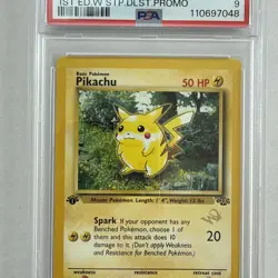 1999 PIKACHU 1st Edition W Stamp Duelist Promo PSA 9 MINT Pokemon Jungle #60/64 - Image 2