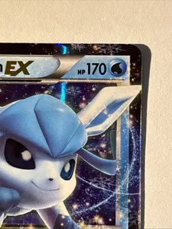 Glaceon EX 20/124 Fates Collide Holo Pokemon TCG MP - Image 3