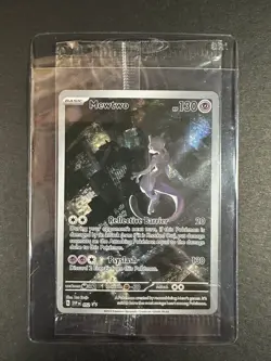 Mewtwo Pokemon SEALED Black Star Promo Illustration Rare IR Holo # 052 151 UPC - Image 1
