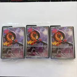 Charcadet 22 Black Star ETB Promo ME02: Phantasmal Flames Sealed Pokemon TCG LOT - Image 1