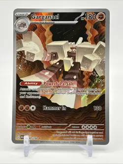 GARGANACL 2025 POKEMON MEGA EVOLUTION ILLUSTRATION RARE 147/132 English - Image 1