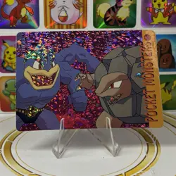 Pokemon Sticker Rare Vintage Vending Machine Holo prism Nintendo 2000 Nintendo - Image 1