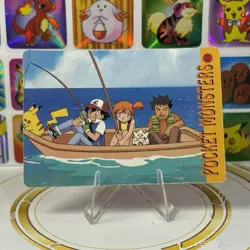 Pokemon Sticker Rare Vintage Vending Machine Holo prism Nintendo 2000 Nintendo - Image 5