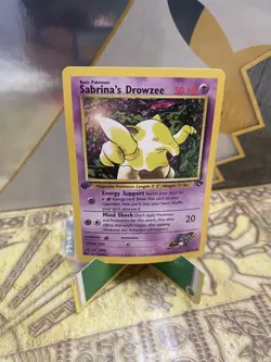 Pokemon 1st Edition Gym Challenge – Sabrina's Drowzee 95/132 – Common - Image 1