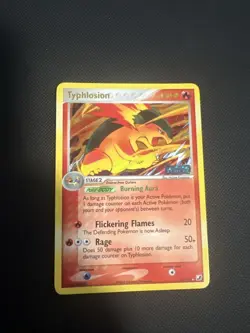 Typhlosion 17/115 STAMPED UNSEEN FORCES - HOLO POKEMON - NM - Image 1