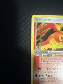 Typhlosion 17/115 STAMPED UNSEEN FORCES - HOLO POKEMON - NM - Image 5