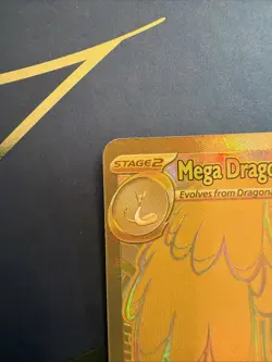 Pokemon TCG Ascended Heroes Mega Dragonite Ex Gold Hyper Rare 295/217 Near Mint - Image 3
