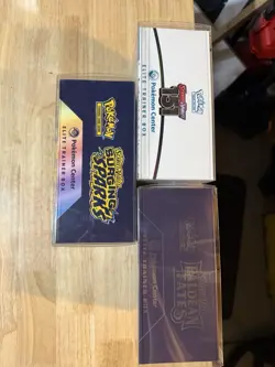 Pokemon Center Elite Trainer Box Lot - Surging Sparks, 151, Paldean Fates - Image 3