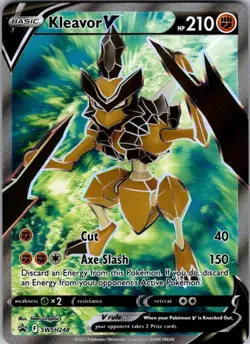 Pokemon | SWSD | Kleavor V (Full Art)| SWSH248 | NM Holo - Image 1