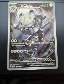 Steelix 150/132 Ultra Rare Holo – ME01: Mega Evolution – NM Pokemon - Image 1