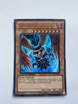 Darklord Superbia LC02-EN005 Ultra Rare Near Mint Yugioh - Image 1