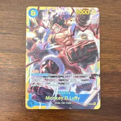 One Piece - Monkey.D.Luffy OP11-118 SEC Secret Rare EN NM - Image 1