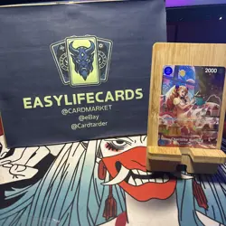 ST12-012Charlotte Pudding C Alt Art OP10 SP One Piece TCG English Card - Image 1