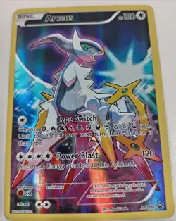 Pokemon Arceus Full Art Promo Trading Card XY116 Holo TCG XY Promos #Live - Image 1