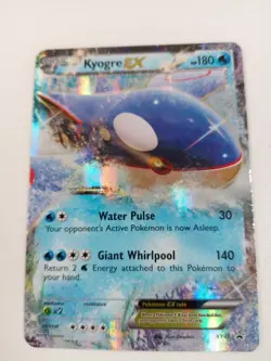 Pokemon Kyogre EX Promo Trading Card XY Promos XY41 Holo TCG Collectable #Live - Image 1