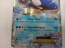 Pokemon Kyogre EX Promo Trading Card XY Promos XY41 Holo TCG Collectable #Live - Image 3