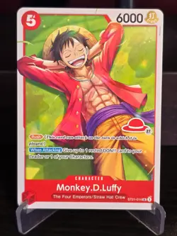 One Piece Card Game - Monkey.D.Luffy (Luffy Deck) ST21-014 SR - NM - Image 1
