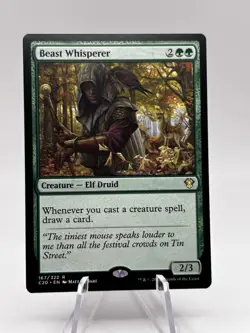 Beast Whisperer 167/322 Commander 2020 C20 MTG NM - Image 1