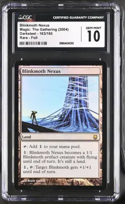 BLINKMOTH NEXUS Darksteel Foil Rare CGC 10 MTG [Nostalgium] - Image 1
