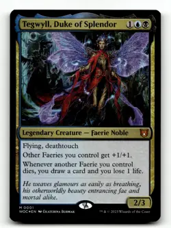Tegwyll, Duke of Splendor 1 Foil M Commander: Wilds of Eldraine - Image 1