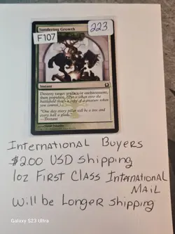 Sundering Growth MTG – Legendary Leafy Power Surge! Buy Me ‘Fore I Go Wild! - Image 1