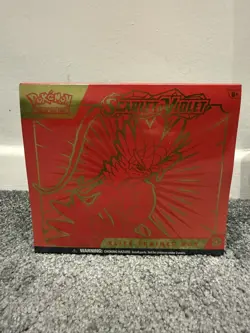 Pokemon TCG Scarlet and Violet ETB Elite Trainer Box Koraidon, New Sealed - Image 1
