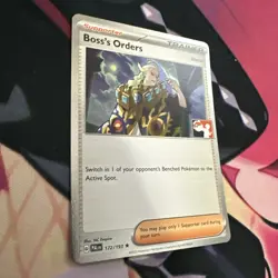 Boss's Orders Ghetsis Holo Pokemon Prize Pack Series 4 Promo Pokemon Card NM - Image 2