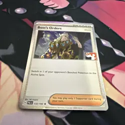 Boss's Orders Ghetsis Holo Pokemon Prize Pack Series 4 Promo Pokemon Card NM - Image 3