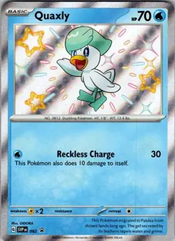 Pokemon | SVP | Quaxly| 082 | NM Holo - Image 1
