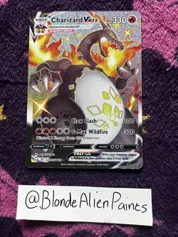Charizard VMAX Sv107/Sv122 Shining Fates: Shiny Vault Holo Pokemon TCG NM - Image 1