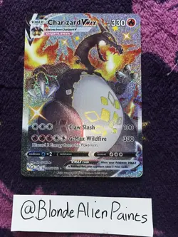 Charizard VMAX Sv107/Sv122 Shining Fates: Shiny Vault Holo Pokemon TCG NM - Image 2
