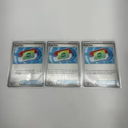 Poke Pad 198/217 Ascended Heroes Pokemon Trainer Play Set Of x3 Mint/NM - Image 1