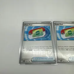 Poke Pad 198/217 Ascended Heroes Pokemon Trainer Play Set Of x3 Mint/NM - Image 2