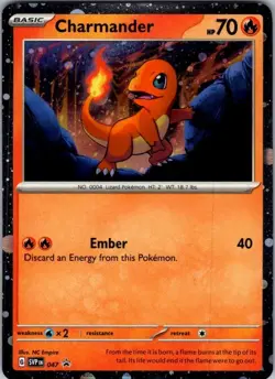 Pokemon | SVP | Charmander(Cosmos Holo) | 047 | NM Holo - Image 1