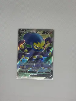 Pokemon TCG Grapploct V 072/073 Ultra Rare Holo Champion's Path - Image 1