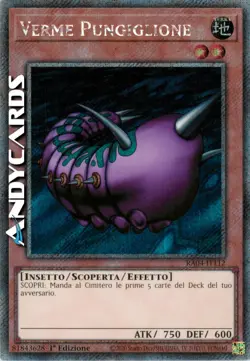 VERME PUNGIGLIONE • (Needle Worm) • Segreta Platino • RA04 IT112 • 1Ed • Yugioh! - Image 1
