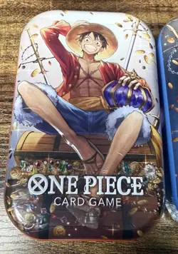 One Piece Vol 2 Three Brothers Tin Luffy OP13 Set of 3 New Factory Sealed - Image 2