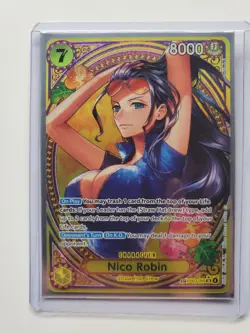 Nico Robin (SP Alt Art) EB03-055 SR ONE PIECE Heroines Edition - Nr Mint English - Image 2