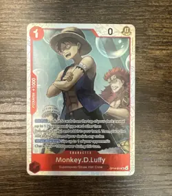 Monkey.D.Luffy OP14-013 SR Parallel English One Piece Azure Sea’s Seven - Image 2