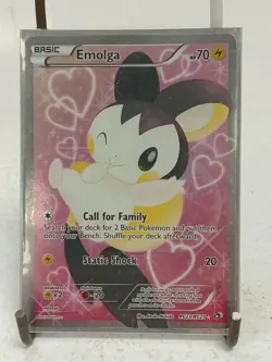 Pokemon Emolga RC23/RC25 Holo Rare Card Radiant Collection 2013 Preowned - Image 1
