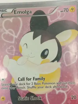 Pokemon Emolga RC23/RC25 Holo Rare Card Radiant Collection 2013 Preowned - Image 3