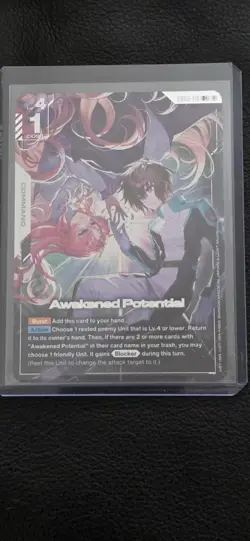 English GCG Card Game - Awakened Potential Alternate Art Foil - GD03-118 (R+) - Image 1