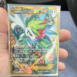 Pokemon Shaymin EX Holo Basic 77a/108 Card TCG 2017 English Card Stock - Image 1