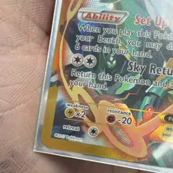 Pokemon Shaymin EX Holo Basic 77a/108 Card TCG 2017 English Card Stock - Image 4