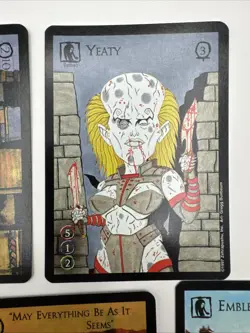 1997 Clive Barker Imajica CCG MIXED LOT of 14 Cards - Image 5