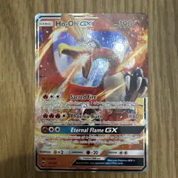 Lot Of 11 Pokemon EX/GX/V Cards - Ho-Oh, Tapu Lele, Volcanion + More - Image 2