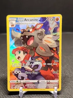 Hisuian Arcanine TG08/TG30 NM Lost Origin Full Art Pokemon TCG Card - Image 1