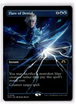 Flare of Denial (Borderless) 326 Modern Horizons 3 Normal NM - Image 1