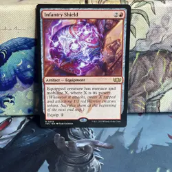 Infantry Shield #0035 Commander: Tarkir: Dragonstorm Regular NM - Image 1