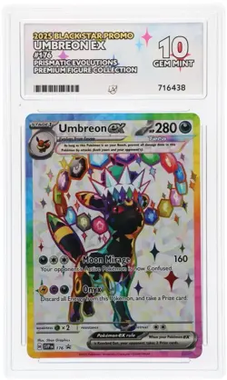Pokemon TCG - Umbreon Ex SVP176 - Prismatic Evolutions - ACE 10 - Image 1
